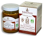 Miel de cure - Miel de chataignier & pollen frais - Ballot-Flurin