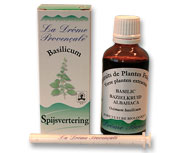 Extrait de plantes fraîches Basilic bio