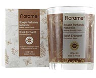 Bougie parfum�e bio Bois� Enchant� - Florame
