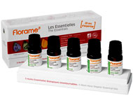 Coffret Aromath�rapie Les Essentielles 5x10ml - Florame