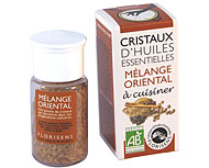 Cristaux d'huiles essentielles bio � cuisiner M�lange oriental - Florisens