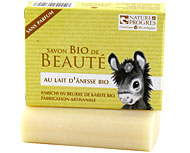 Savon au lait d'�nesse Karit� sans parfum - Cosmo Naturel