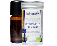 Huile essentielle bio Citronnelle de Java - Ladr�me