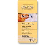 Body SPA Gel Douche Lait & Miel - Lavera