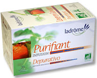 Infusions Purifiant saveur Mandarine - Ladr�me