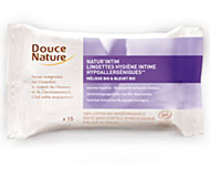 Lingettes bio pour l'hygi�ne intime - Douce Nature