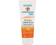 Cr�me solaire IP30 haute protection b�b� - Natessance