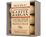 Sachet 3 savonnettes bio karit� - OL�anat
