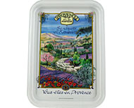 Plateau m�tal 1 tasse d�cor Transhumance en Provence