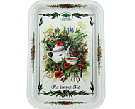 Plateau m�tal 1 tasse Romon Nature 