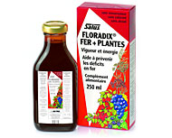 Floradix Fer + Plantes 250 ml - Salus