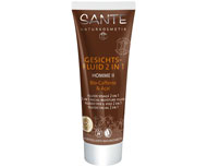 Fluide visage 2 en 1 Homme Cafeine et A�a� - Sant�