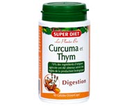 Curcuma et Thym g�lules - Super Diet