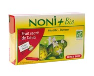 Noni bio + Myrtille et Pomme bio - Super Diet