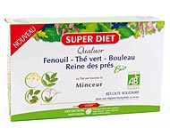 Quatuor minceur bio ampoules - Super Diet