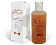 Gel exfoliant � la poudre de noix d'Argan bio - Senteur du Sud
