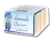 Lot  3 savons bio surgras Lavande - Sodasan