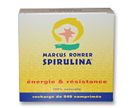 Spiruline Marcus Rohrer recharge de 540 cp