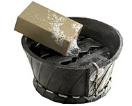 Porte-savon pneu recycl� -Tad�