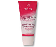 P�te dentifrice bio au Ratanhia - Weleda