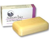 Savon bio au lait frais d'Anesse  Lavandin - Les Anes d'Autan