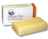Savon bio au lait frais d'Anesse Orange douce - Les Anes d'Autan