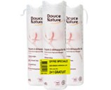 Disques � demaquiller coton bio Douce Nature - Offre 2 + 1 Gratuit