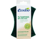 Lot de 3 tampons à récurer écologiques - Ecodoo