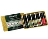 Coffret diffusion 5 compositions d'huiles essentielles 10ml  bio - Florame