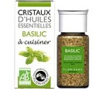 Cristaux d'huiles essentielles bio Basilic - Florisens