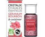 Cristaux d'huiles essentielles bio Géranium bourbon - Florisens