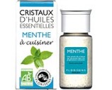 Cristaux d'huiles essentielles bio Menthe - Florisens