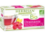 Tisane Drainante bio - Herbesan