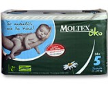 Couches jetables Junior 11-25 Kg OKO MOLTEX