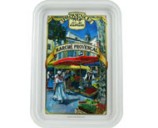 Plateau m�tal 1 tasse d�cor March� Proven�al
