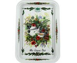 Plateau m�tal 1 tasse Romon Nature 