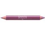 Duo contour des l�vres et Gloss n� 1 Nude Look - Sant�
