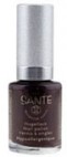 Vernis � ongles n� 04  Shiny Aubergine - Sant�