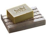 Porte-savon rectangulaire marbre blanc - Tadé