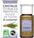 Cristaux d'huiles essentielles bio Ronde des Thyms - Florisens