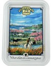 Plateau m�tal 1 tasse d�cor Gardian en Camargue
