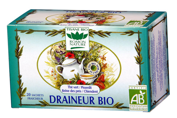 Tisane Draineur bio Romon Nature,Tisane draineur bio 20 Tisane Draineur bio Romon Nature,Tisane draineur bio 20