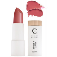 Rouge à lèvre satiné n° 234 bois de rose 3.5g - Couleur Caramel - Aromatic Provence maquillage bio