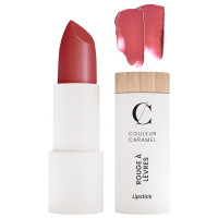 Rouge à lèvres nacré n° 238 Framboise acidulée 3.5g - Couleur Caramel - Aromatic Provence maquillage bio