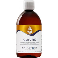 Oligo élément CUIVRE 500 ml Catalyons immunité fonction articulaire Aromatic provence