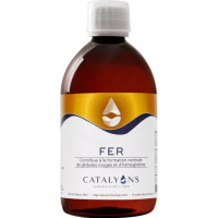 Oligo élément FER 500 ml Catalyons anémie fatigue aide l'immunité Aromatic provence