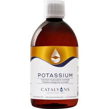 POTASSIUM 500 ml Catalyons - oligo-élément ionisé