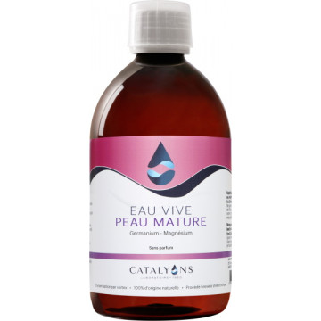 Eau vive Peaux Matures Recharge de 500ml Catalyons