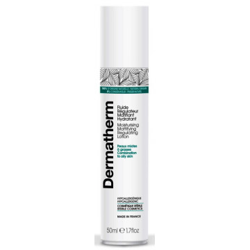 Fluide régulateur matifiant hydratant 50 ml - Dermatherm