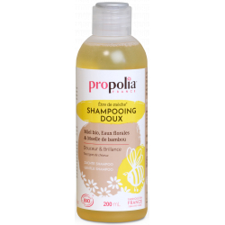 Shampoing Doux Bio être de mèche Miel Bambou 200 ml - Propolia